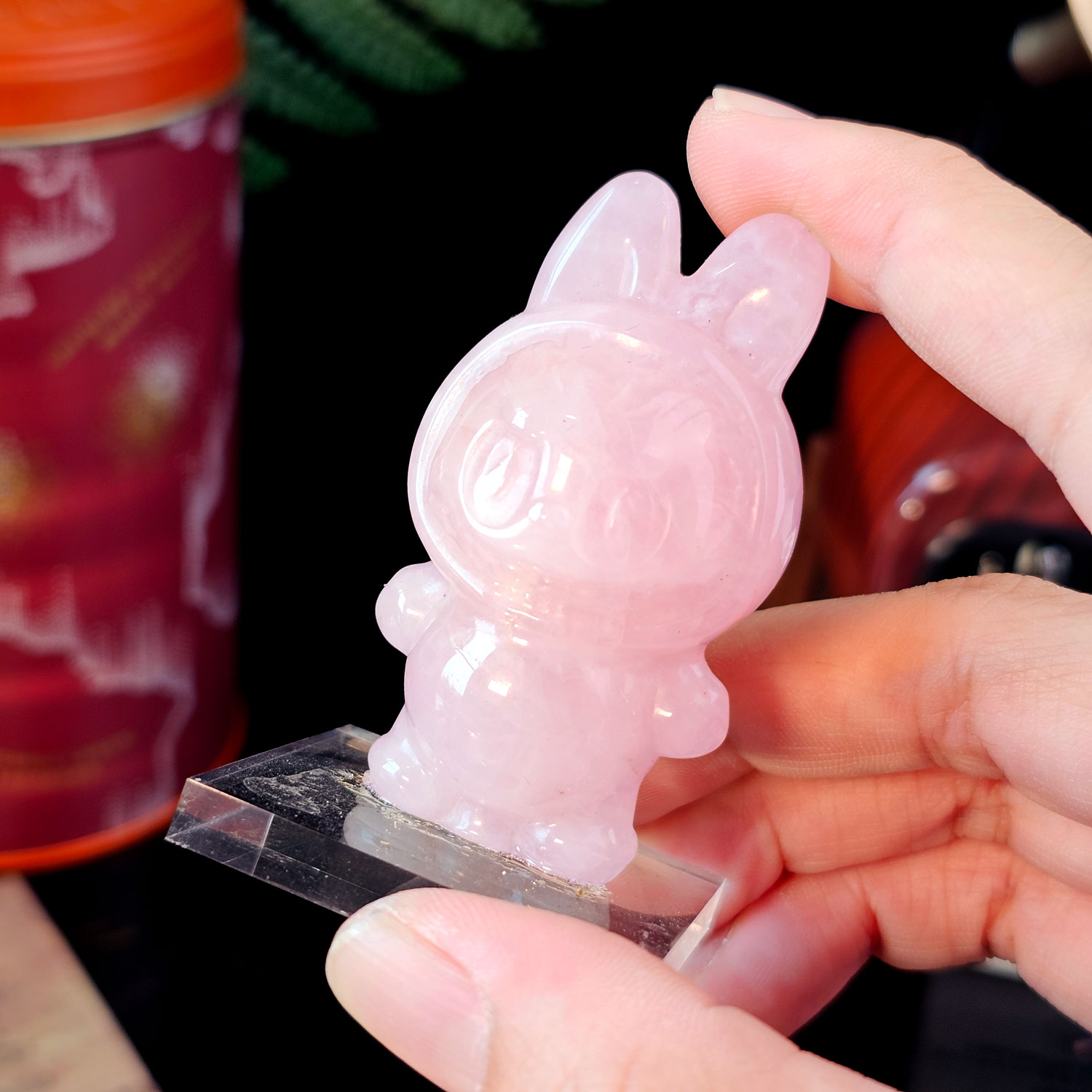 12 May - Rose Quartz Labubu Deco