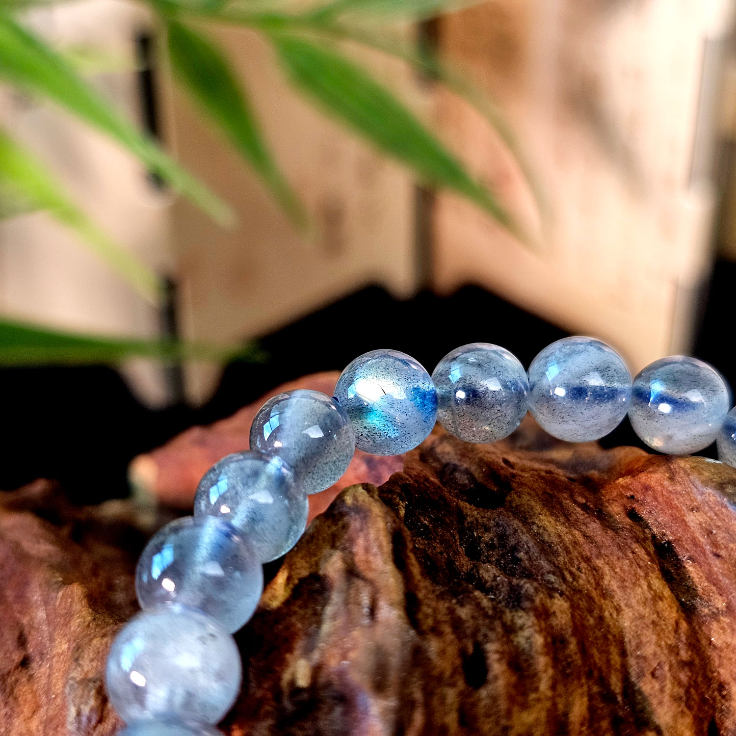 18 May - Labradorite with Money Bag Bracelet