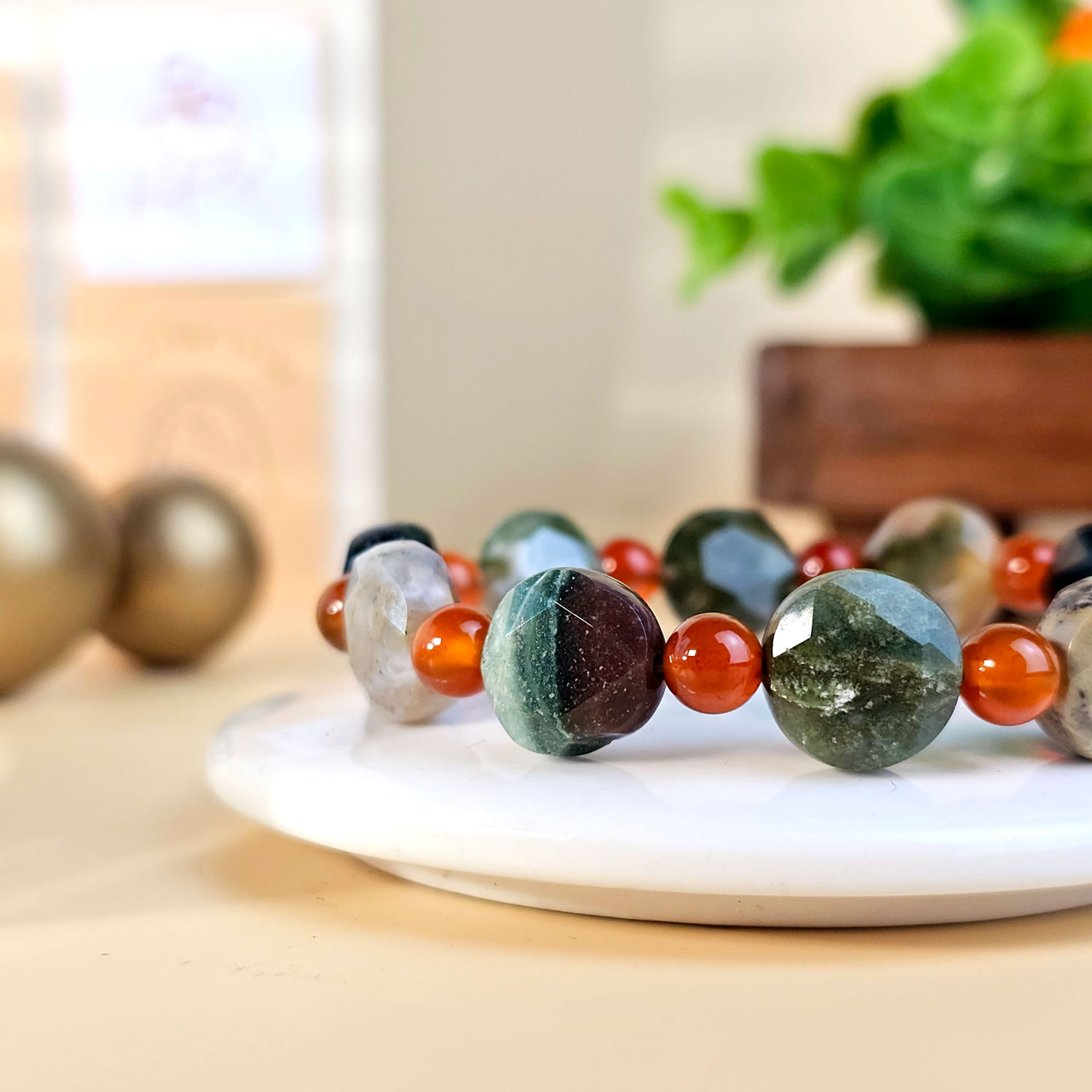 2 Jun - Blood Stone Bracelet