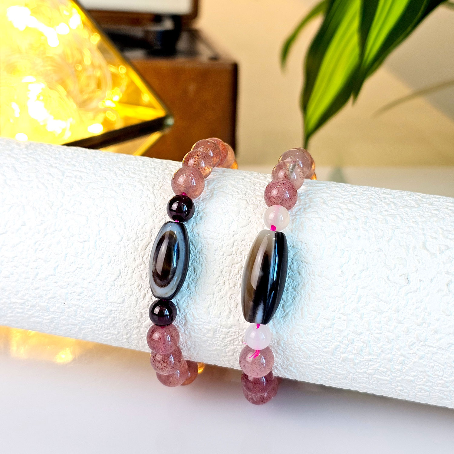 11 Jun - Strawberry Stone Bracelet
