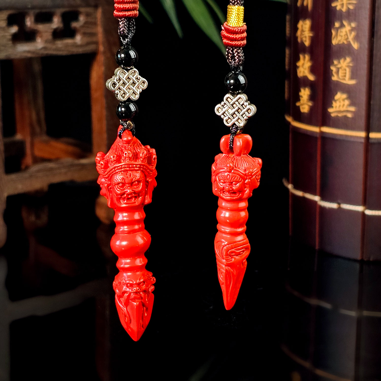 16 Jun - Cinnabar Vajra Charm