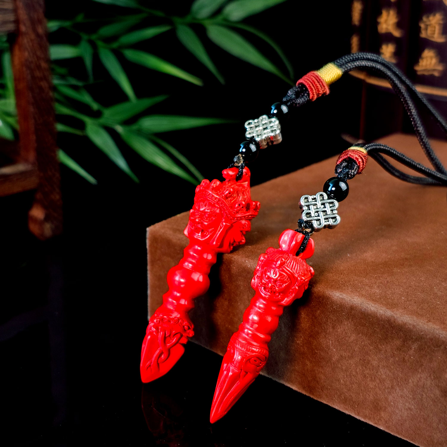 16 Jun - Cinnabar Vajra Charm