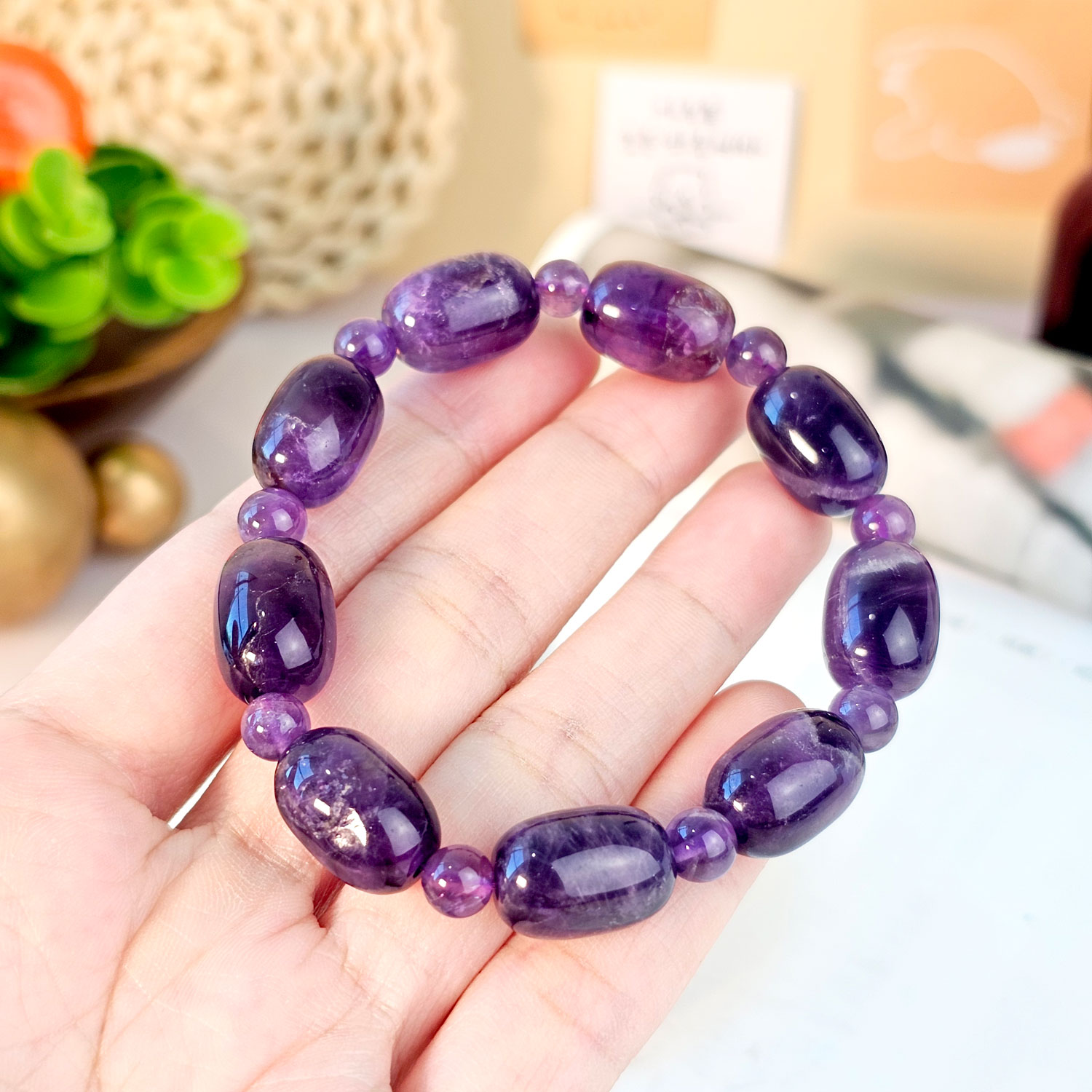 18 Jun - Amethyst Bracelet