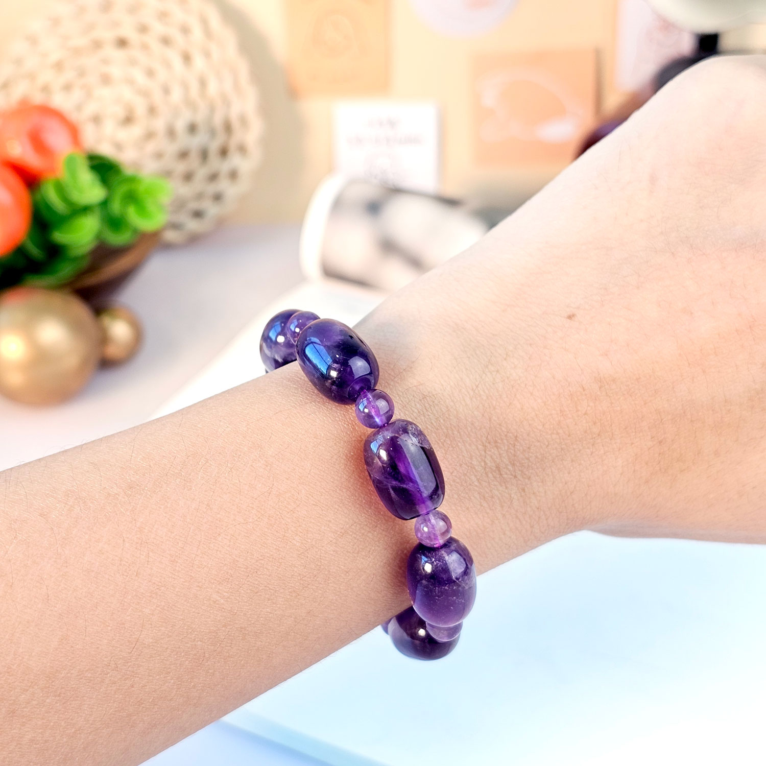 18 Jun - Amethyst Bracelet