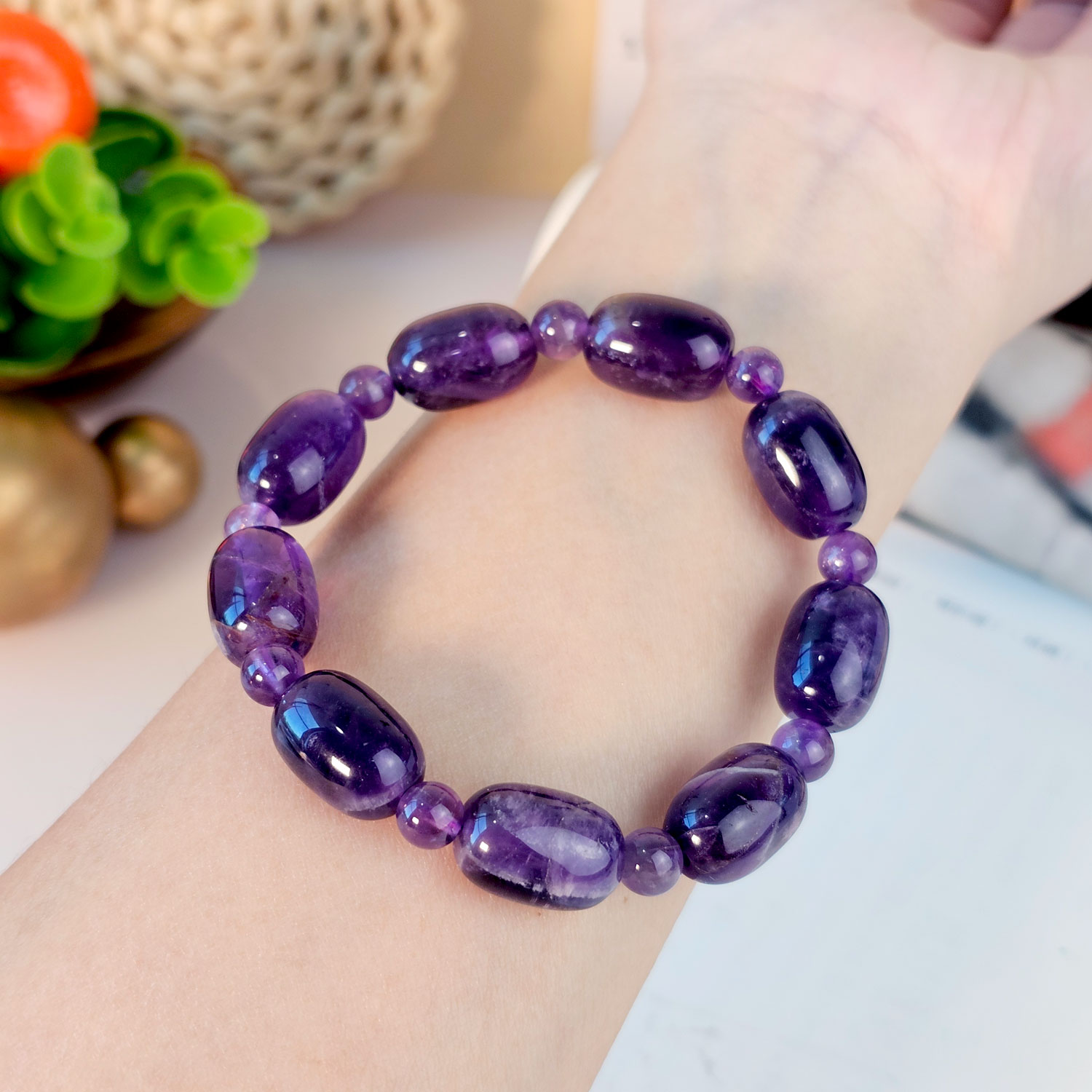 18 Jun - Amethyst Bracelet