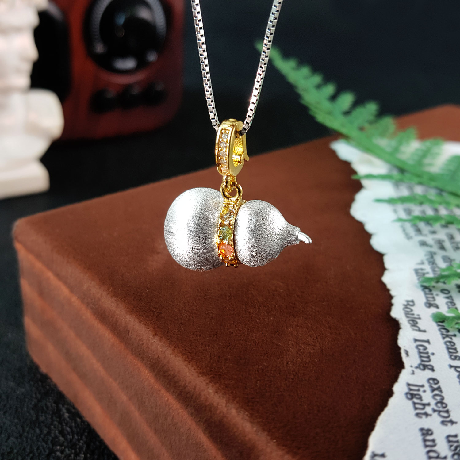 29 July - Colour Tourmaline Brushed Hulu Pendant
