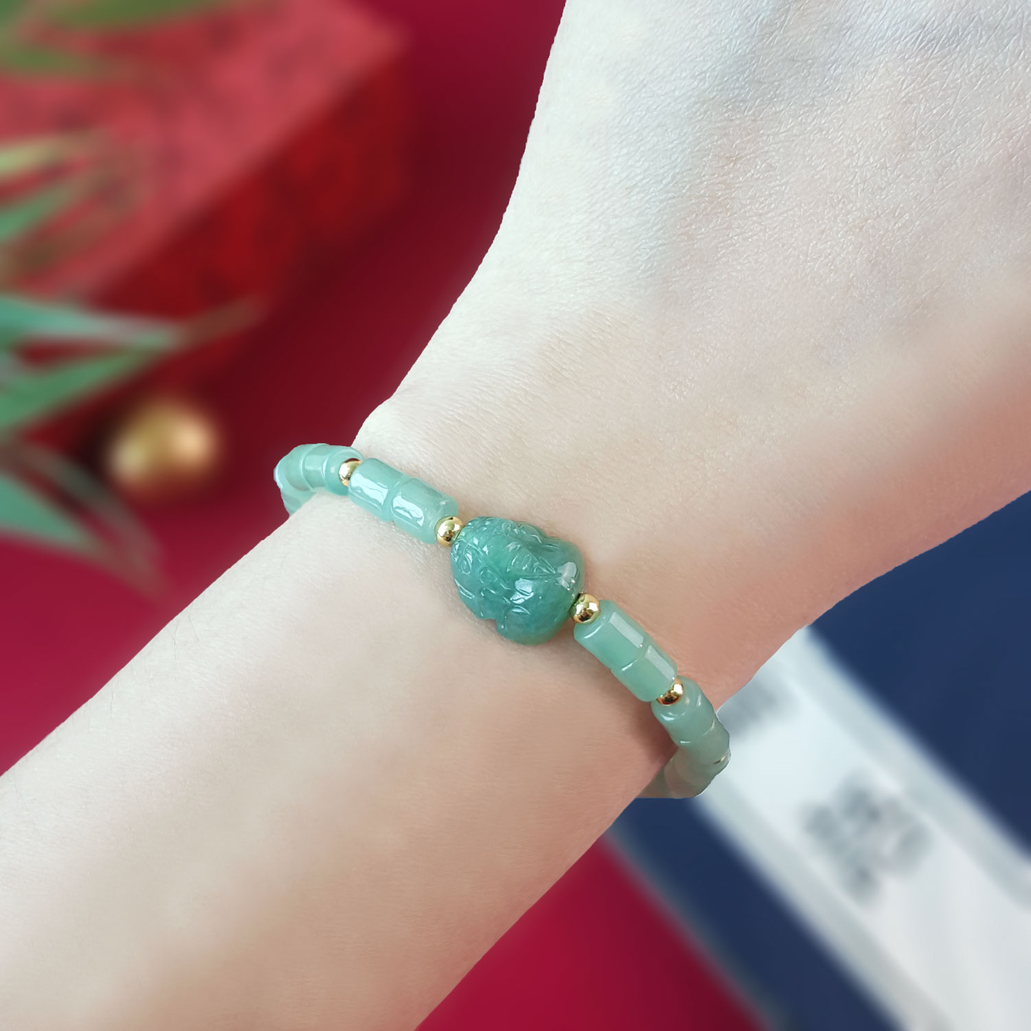 3 Aug - Jade PiXiu Design with Hook Bracelet