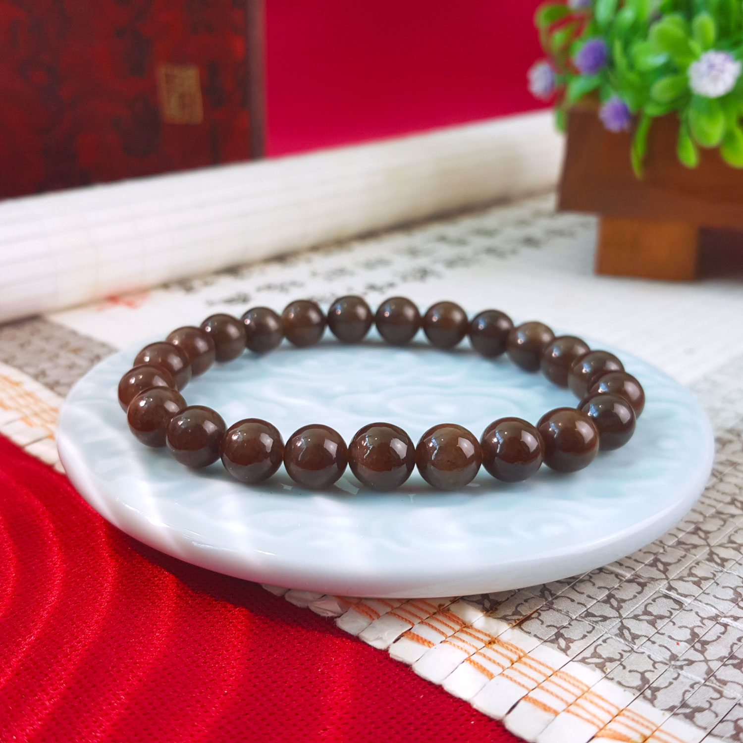 4 Aug - Sugar Coat Hetian Jade Bracelet