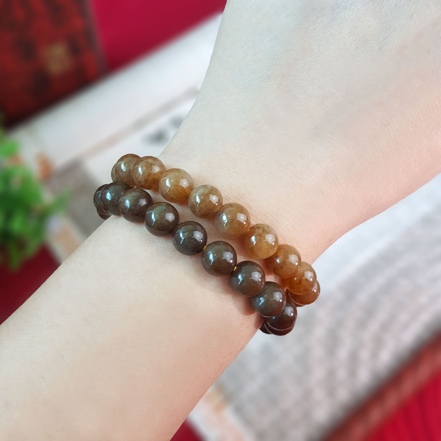 4 Aug - Sugar Coat Hetian Jade Bracelet