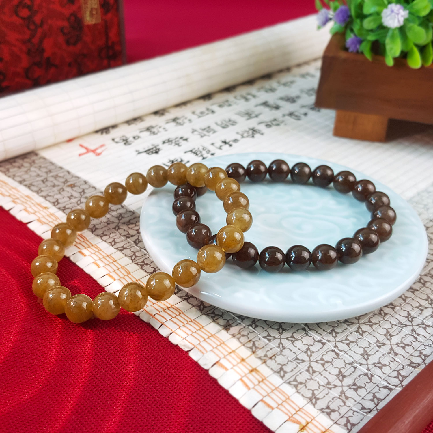 4 Aug - Sugar Coat Hetian Jade Bracelet