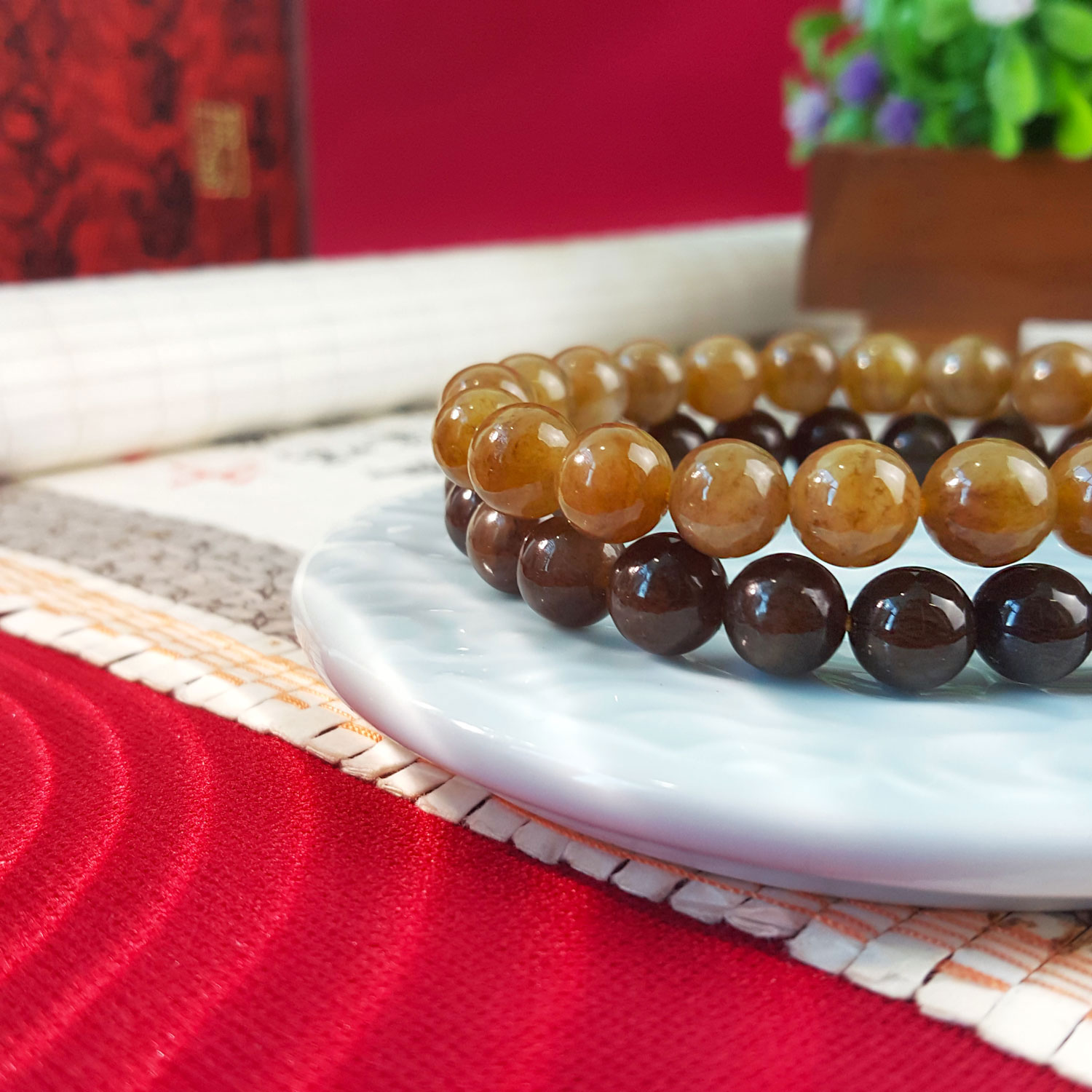 4 Aug - Sugar Coat Hetian Jade Bracelet