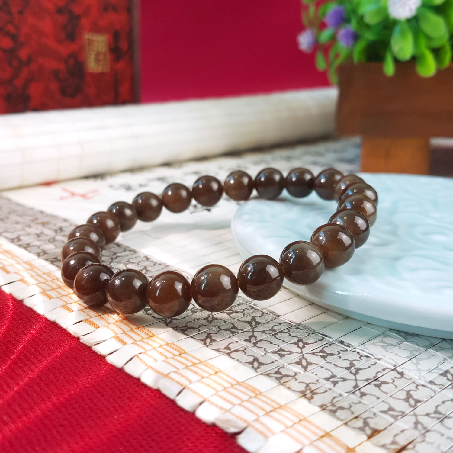 4 Aug - Sugar Coat Hetian Jade Bracelet