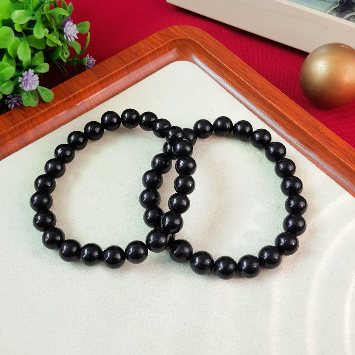 6 Aug - 8mm Shungite Bracelet