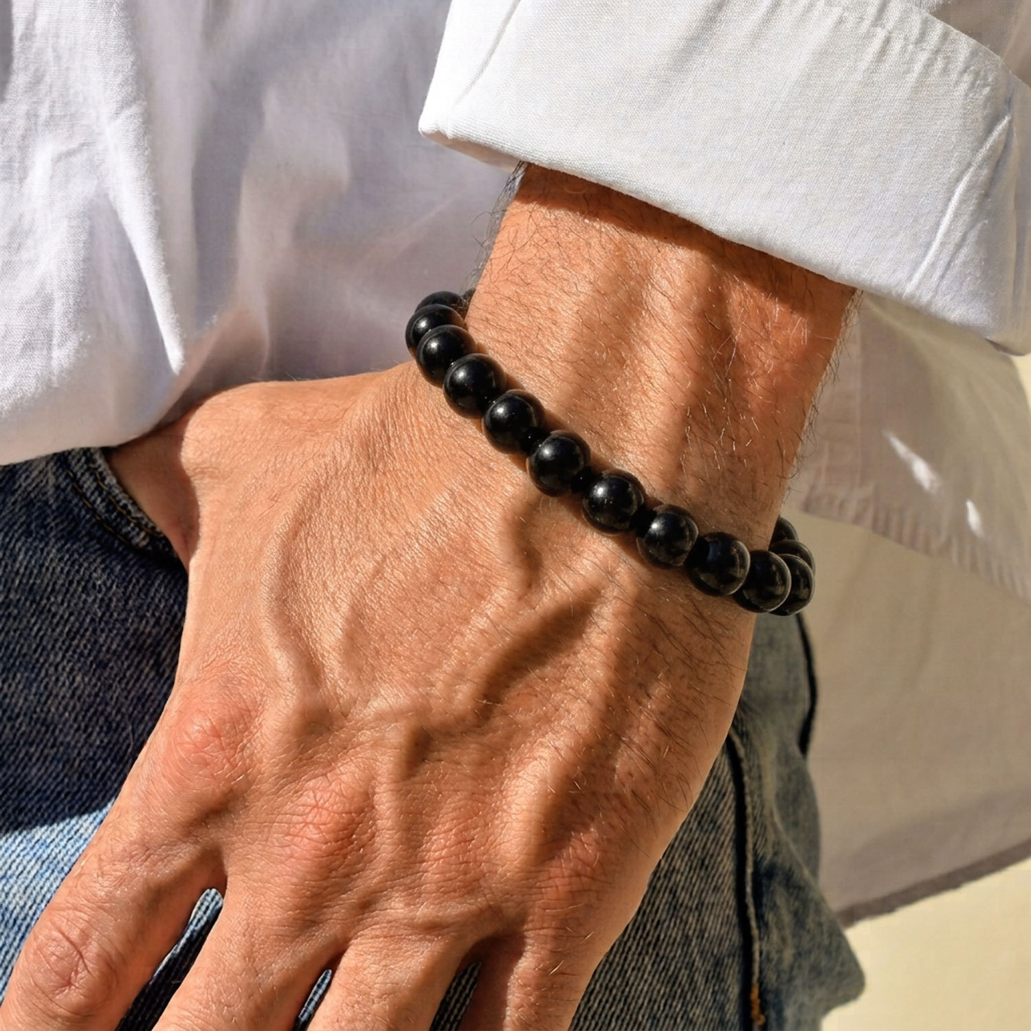 6 Aug - 8mm Shungite Bracelet