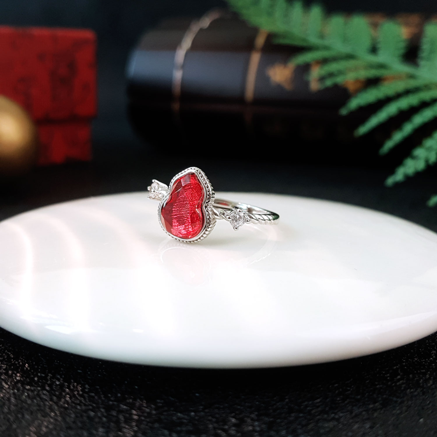 28 Aug - Meteorite Hulu Adjutable Ring