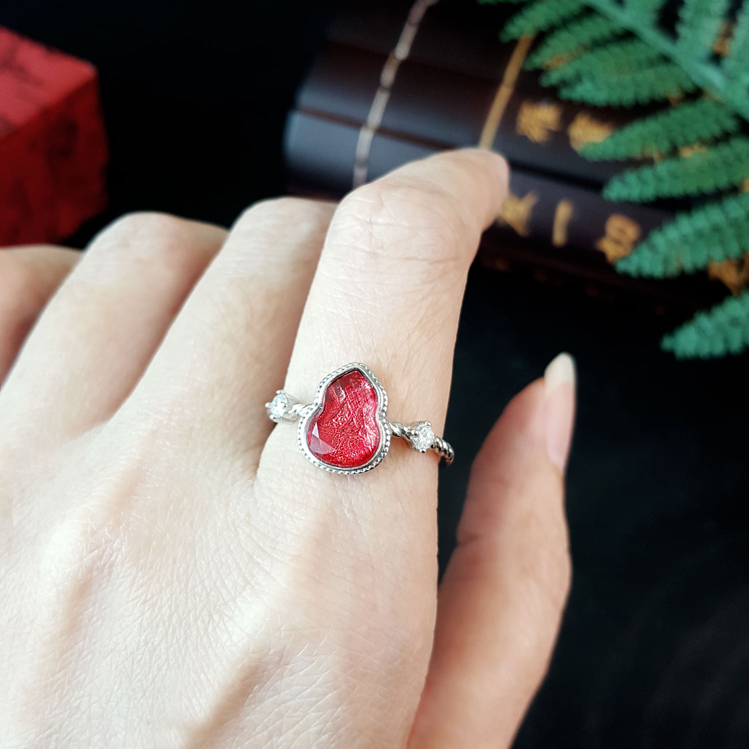 28 Aug - Meteorite Hulu Adjutable Ring