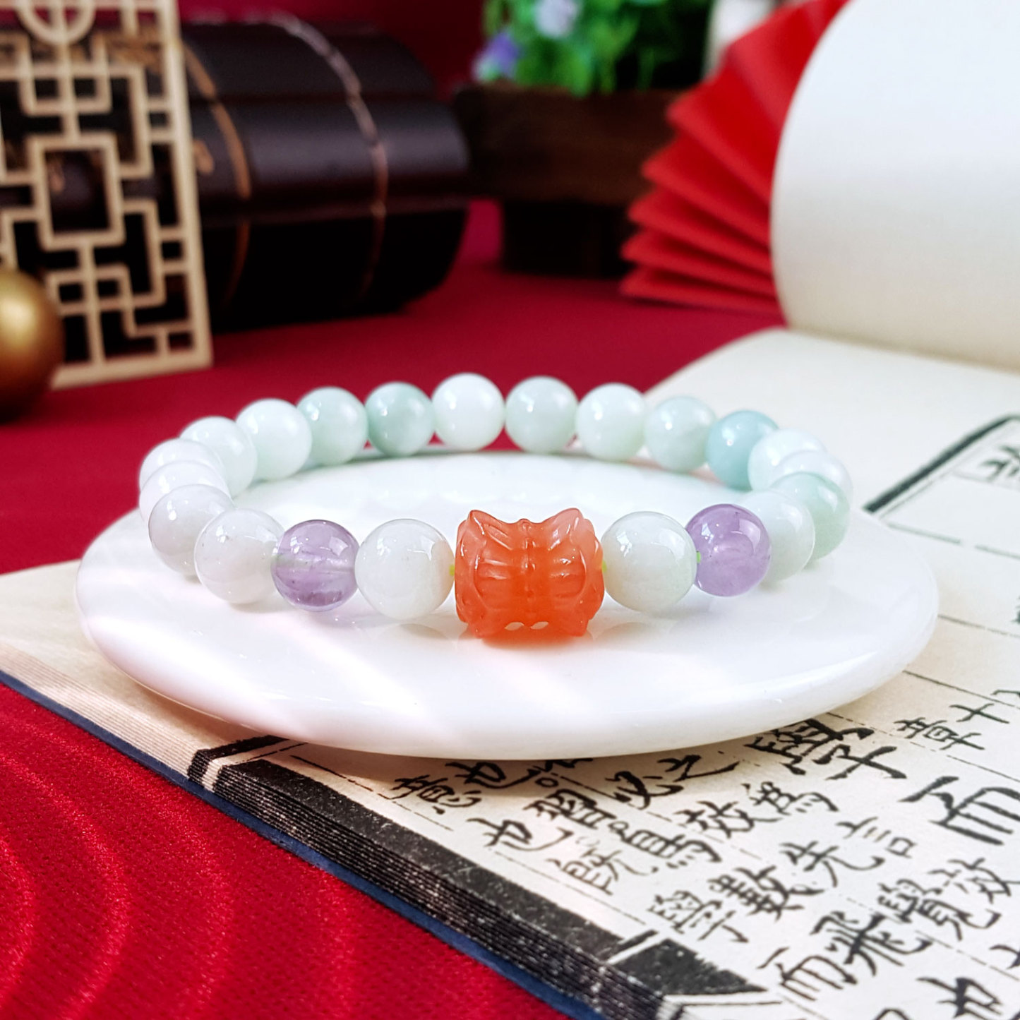 4 Aug - Jade Design Bracelet