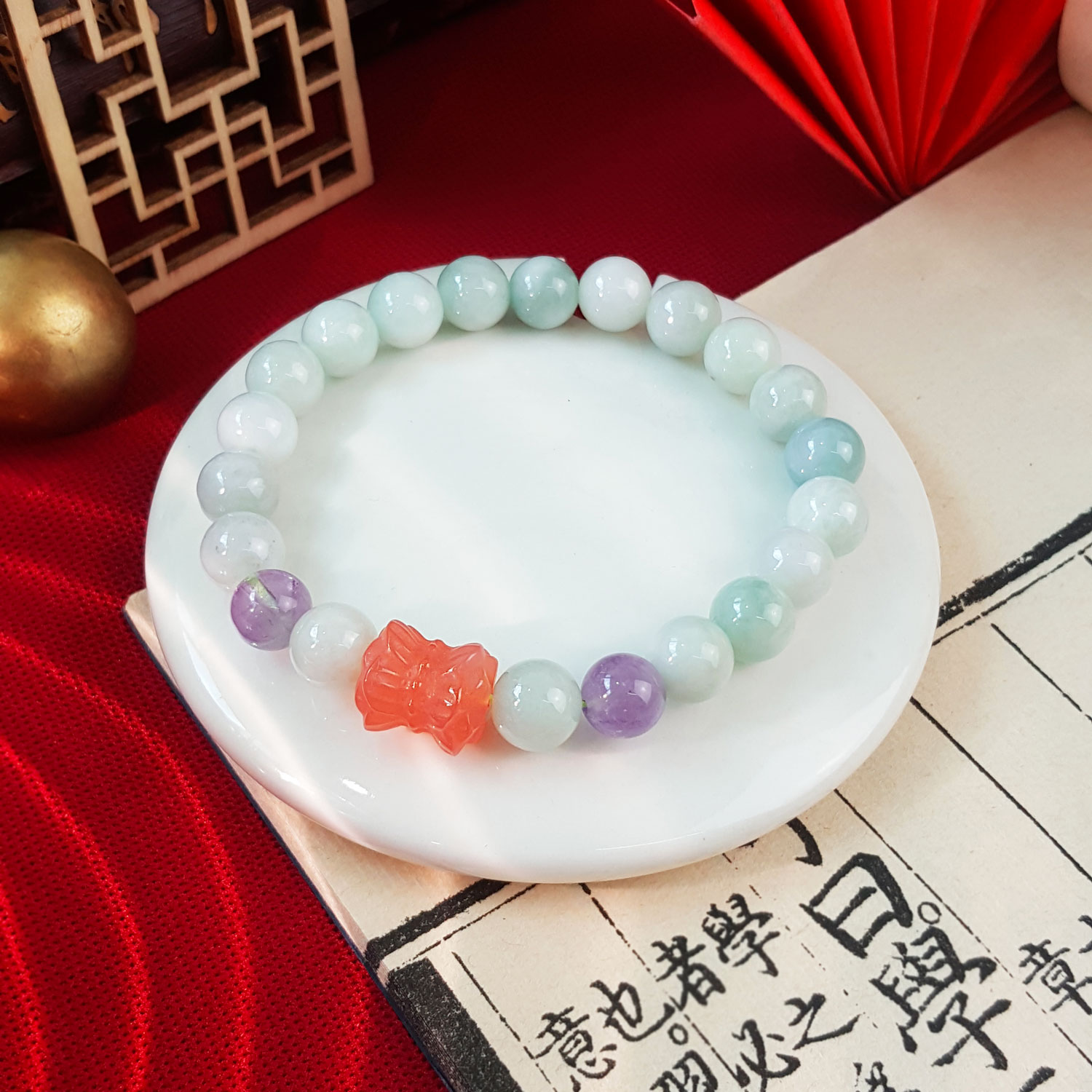 4 Aug - Jade Design Bracelet