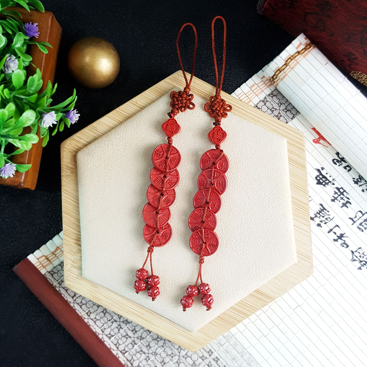 18 Sep - Cinnabar Five Emperor Charm