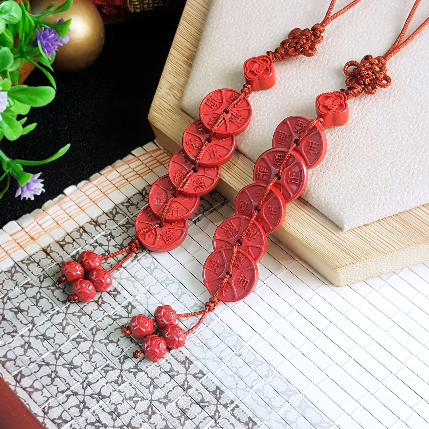 18 Sep - Cinnabar Five Emperor Charm