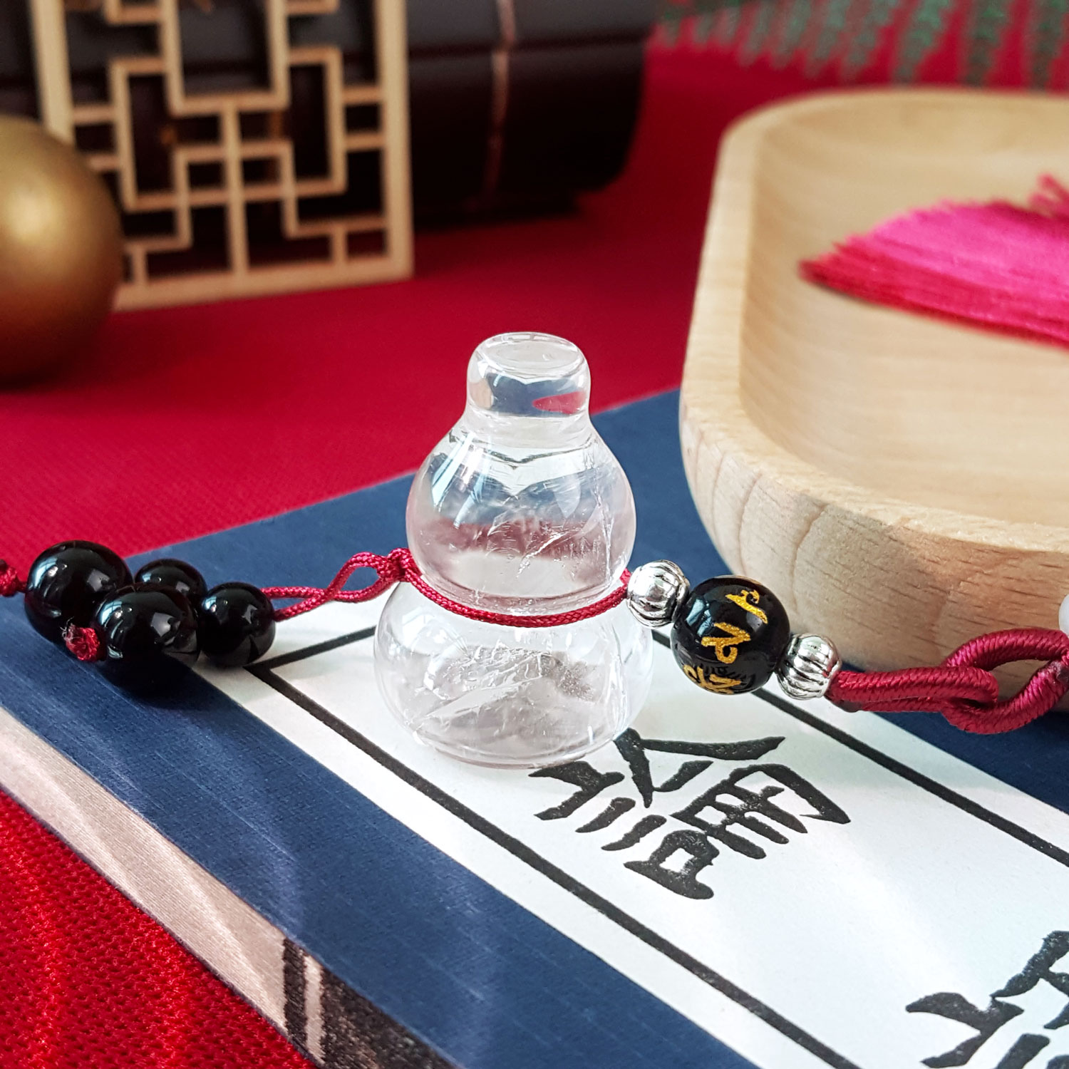 17 Sep - Clear Quartz Hulu Charm
