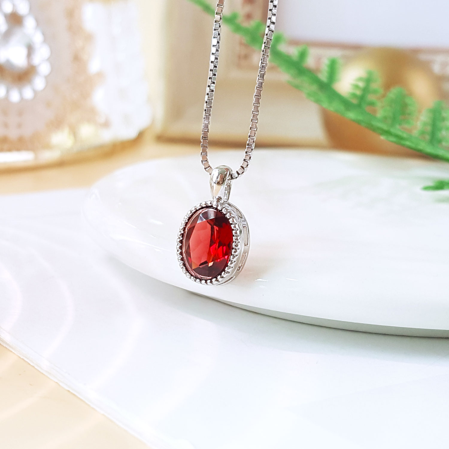28 Sep - Oval Shape Pendant