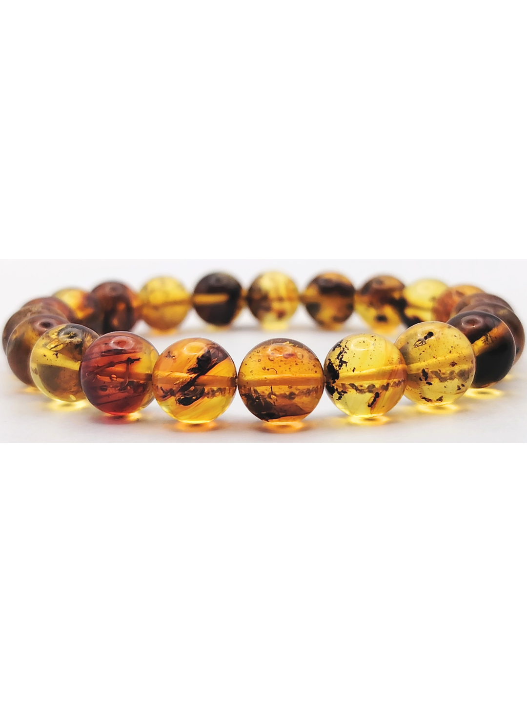 Amber Insect Bracelet