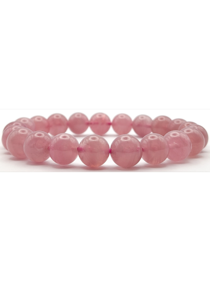High Grade Madagascar Rose Quartz Bracelet