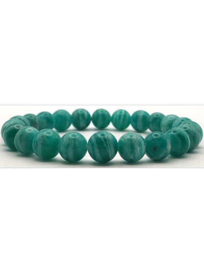 Zebra Amozonite Bracelet