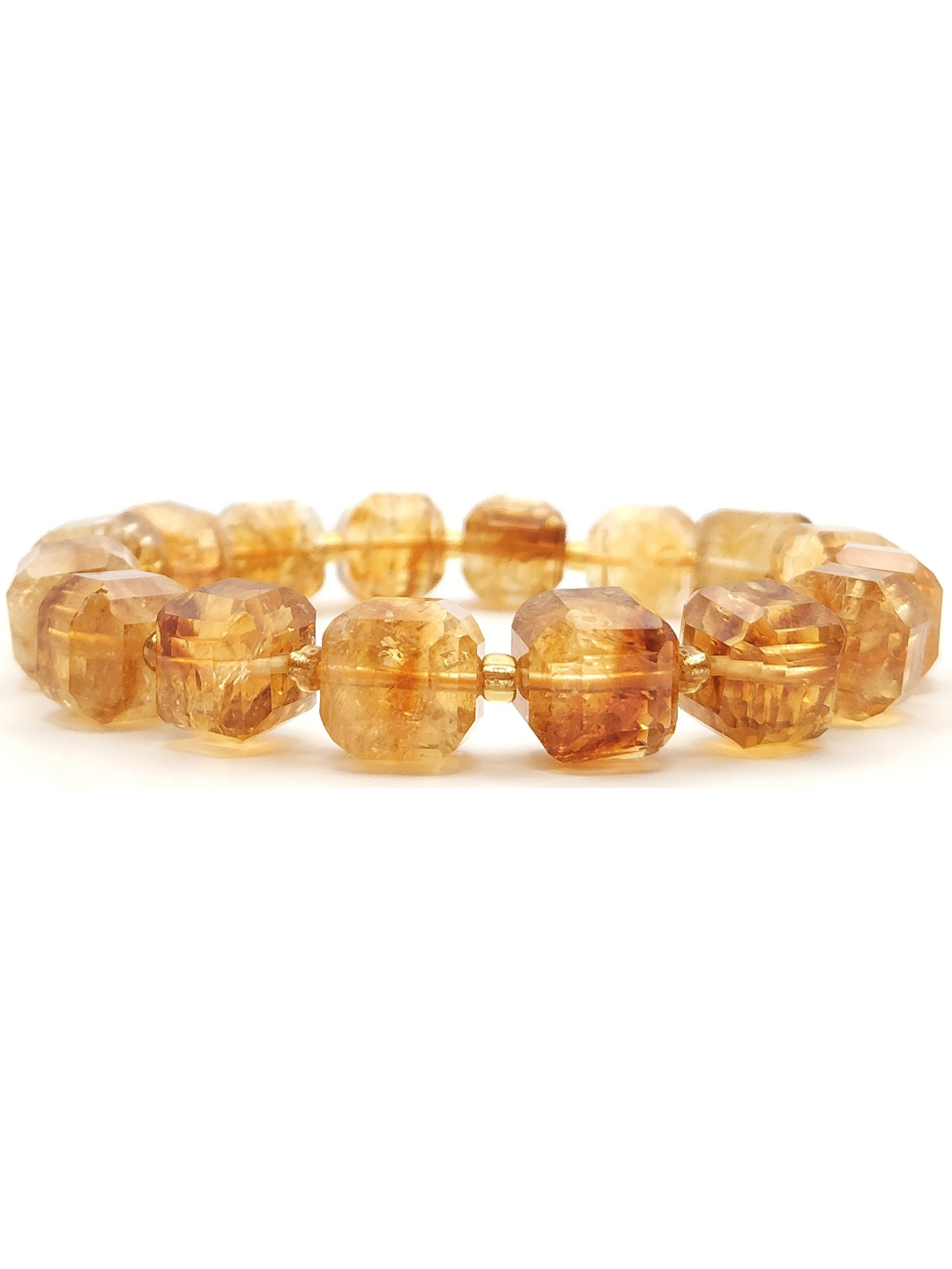 CItrine Cube Bracelet