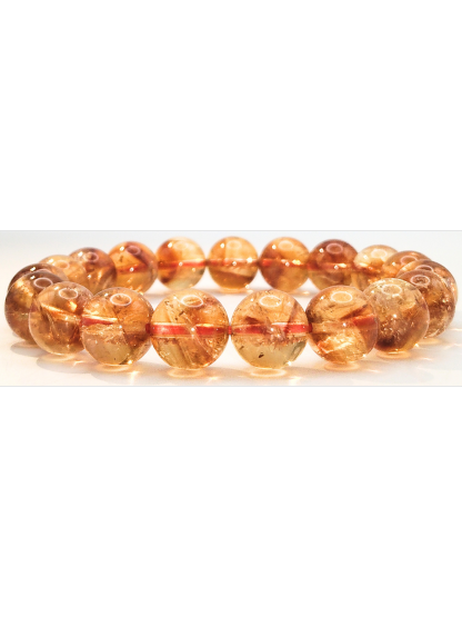 Citrine Pyramid Bracelet