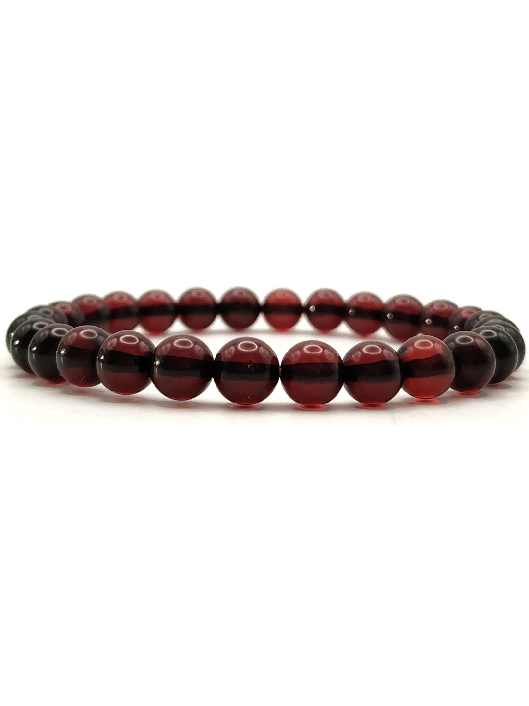 Burmese Blood Amber Bracelet