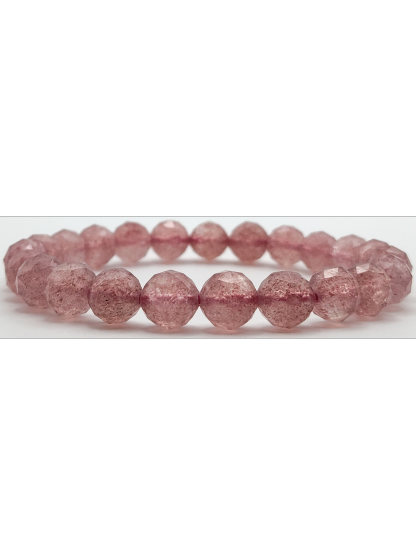 Strawberry Stone Cutting Bracelet