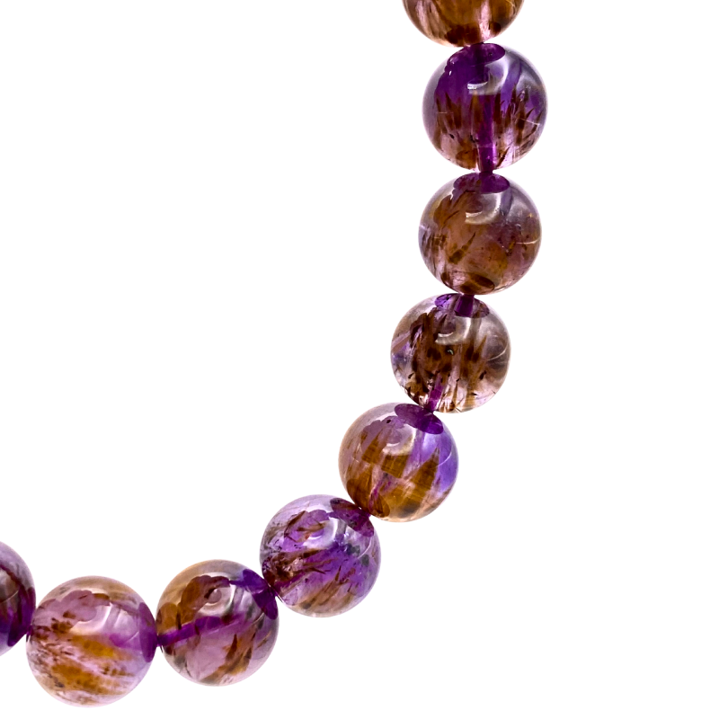 Superior Amethyst Rutile Bracelet