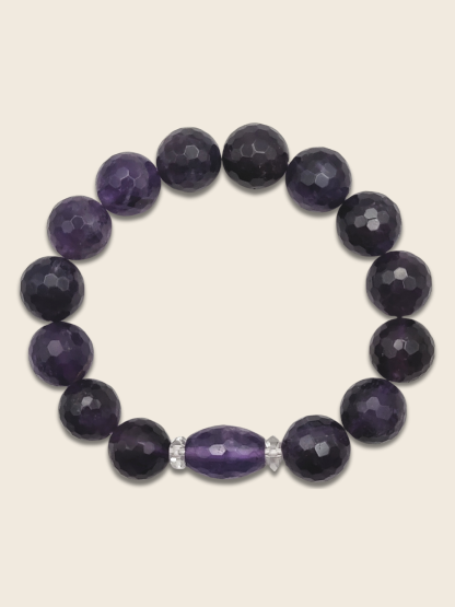 Amethyst Cutting DIY Bracelet