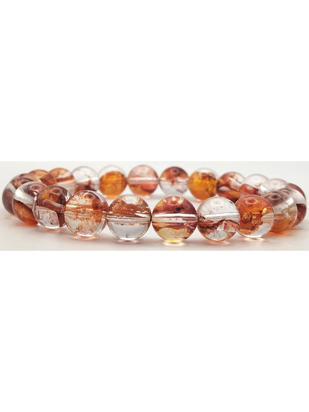 High Grade Brazil Red Hematoid Bracelet 