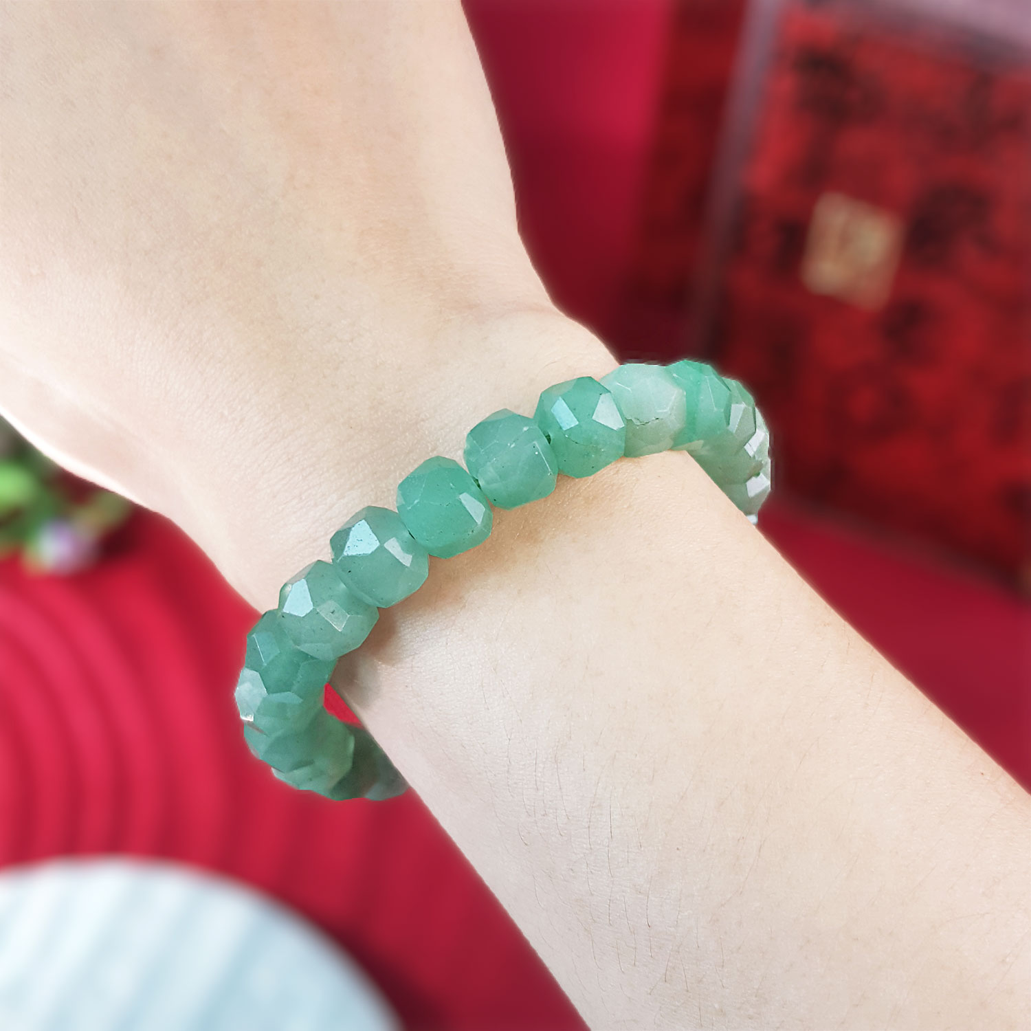 17 July - Aventurine Cutting Bracelet