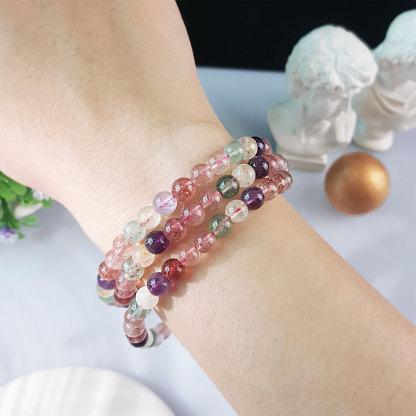 20 July - Mixed Crystal Long Bracelet