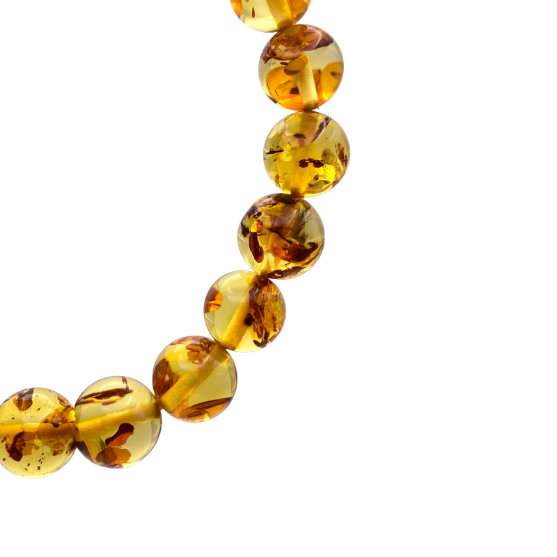 Piebald Amber Bracelet
