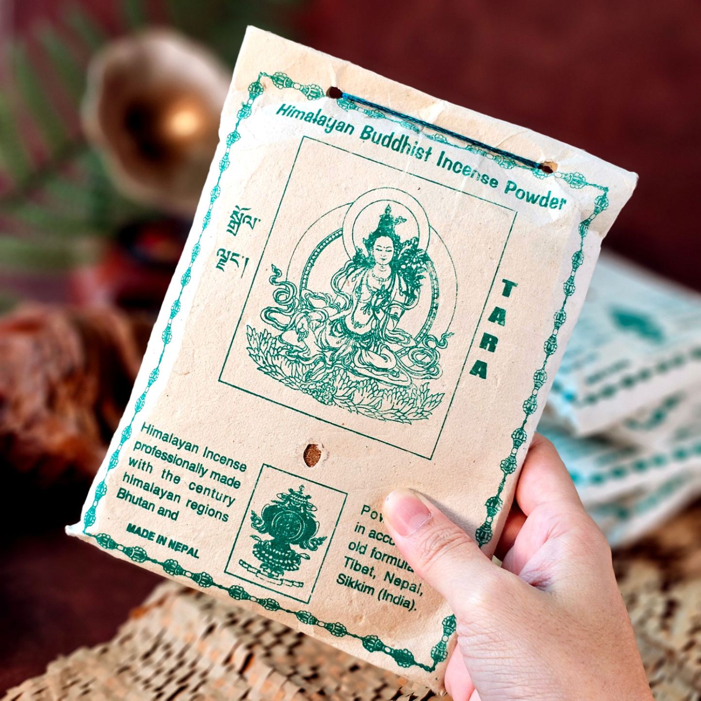 Himalayan Green Tara Incense Powder