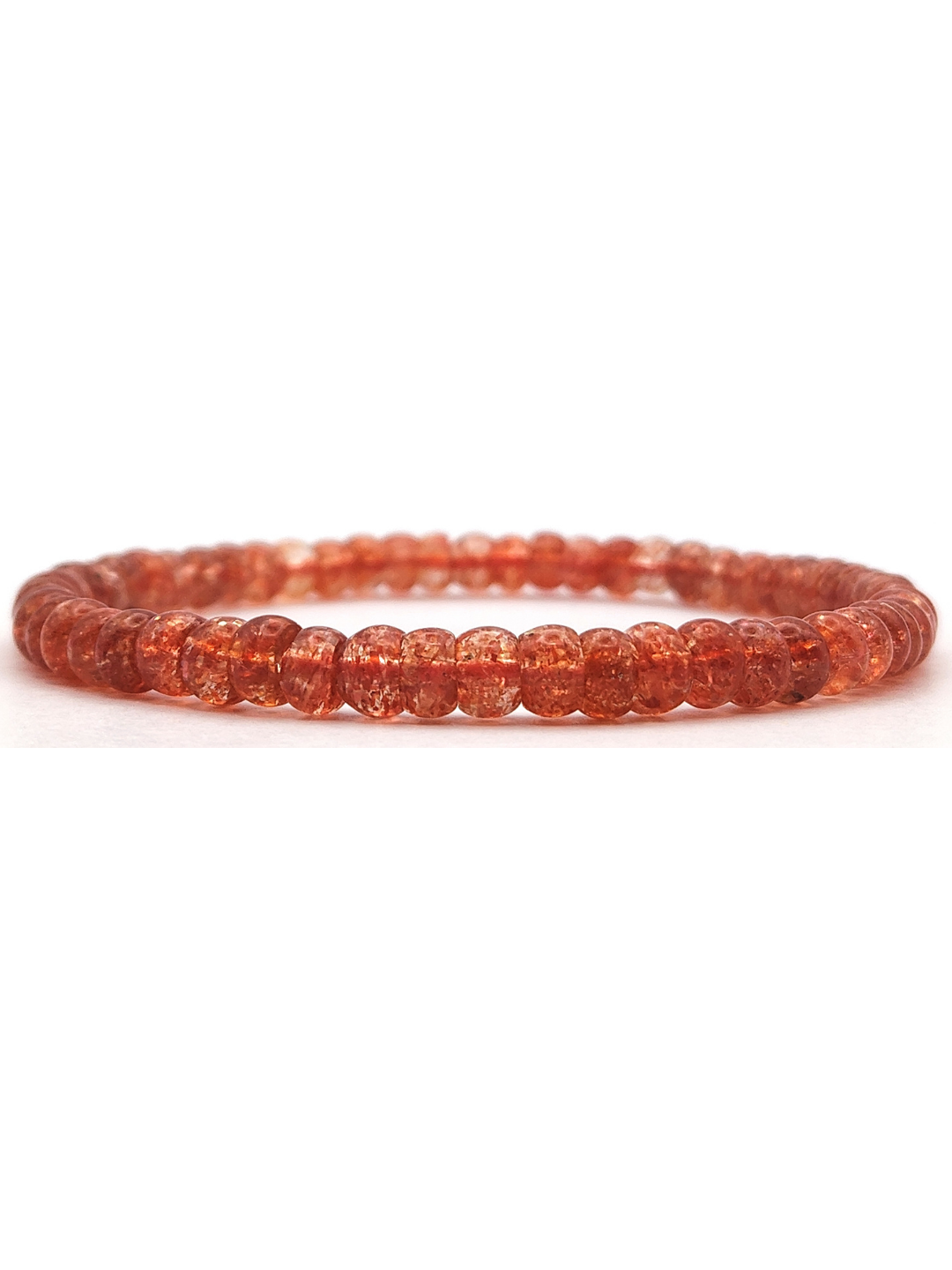 High Grade Golden Sunstone Stacked Bracelet