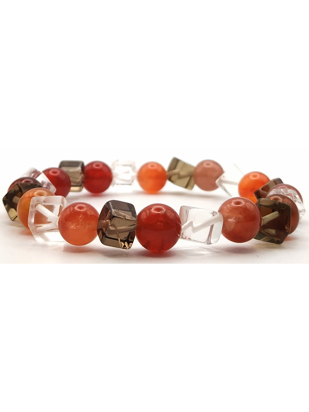 Orange Agate Diy Bracelet