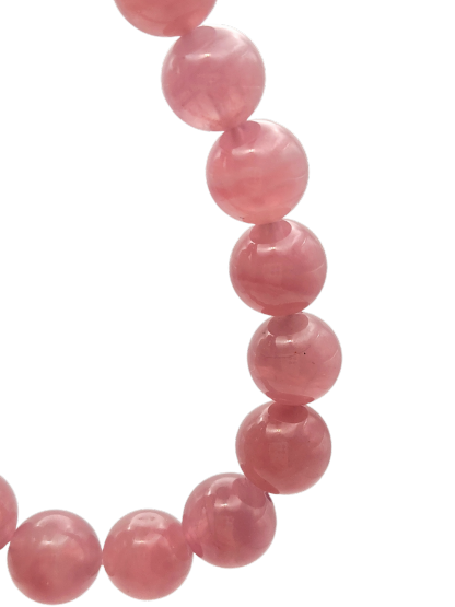 High Grade Madagascar Rose Quartz Bracelet
