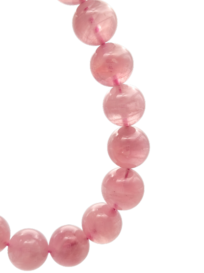 High Grade Madagascar Rose Quartz Bracelet