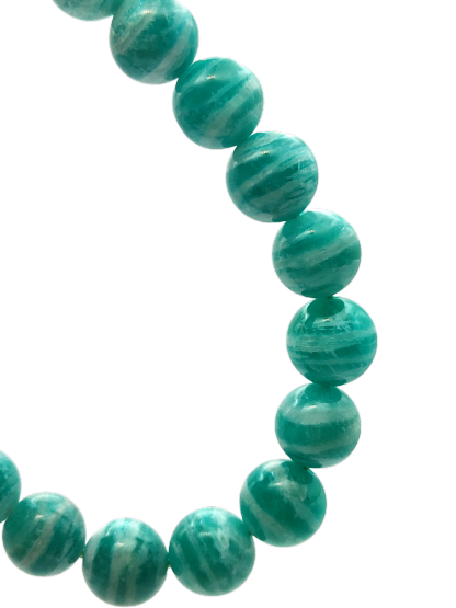 Zebra Amozonite Bracelet
