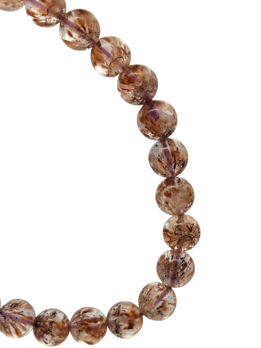 Superior Amethyst Rutilate Bracelet
