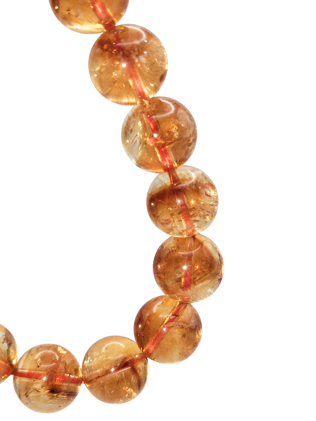 Citrine Pyramid Bracelet