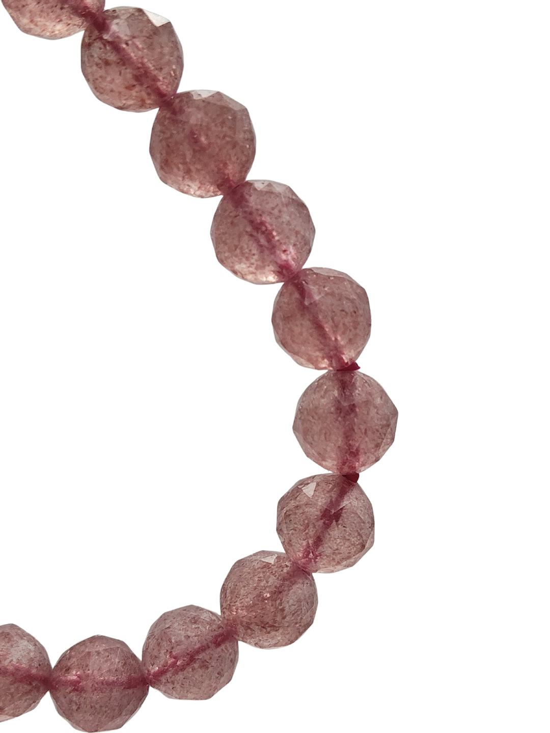 Strawberry Stone Cutting Bracelet
