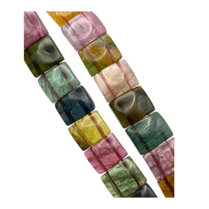 High Grade Colour Tourmaline Flat Bracelet