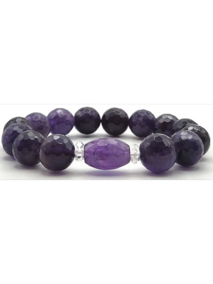 Amethyst Cutting DIY Bracelet